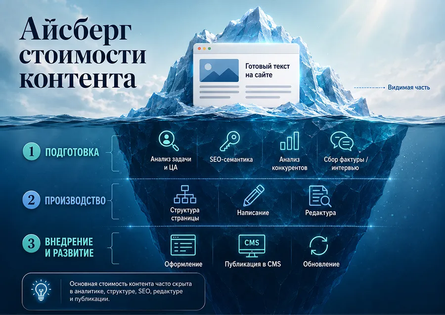 Айсберг стоимости контента
